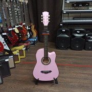 Акустическая гитара Belucci BC3820PI с вырезом розовая Акустическая гитара Belucci BC3820PI с вырезом розовая