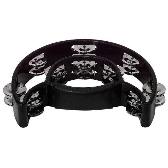 Тамбурин на ручке полумесяц Fleet FLT-TW20 20 пар бубенцов Тамбурин на ручке полумесяц Fleet FLT-TW20 20 пар бубенцов