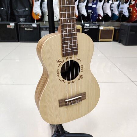 Укулеле концерт FLIGHT DUC325 SP/ZEB чехол в комплекте Укулеле концерт FLIGHT DUC325 SP/ZEB чехол в комплекте