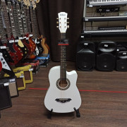 Акустическая гитара Belucci BC3820WH с вырезом белая Акустическая гитара Belucci BC3820WH с вырезом белая