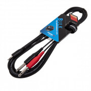 Кабель инсертный Proel BULK505LU18 3,5 джек стерео - 2 х 6,3 джек моно 1,8м Кабель инсертный Proel BULK505LU18 3,5 джек стерео - 2 х 6,3 джек моно 1,8м