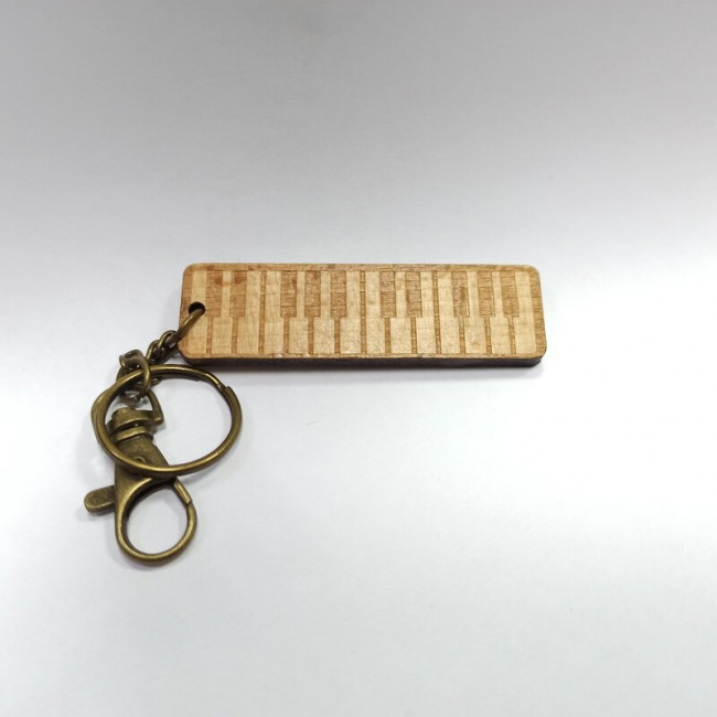Брелок сувенирный синтезатор дерево Rin HY-B013 Брелок сувенирный синтезатор дерево Rin HY-B013