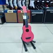 Укулеле сопрано FLIGHT TUS-35 PK Travel цвет розовый чехол в комплекте