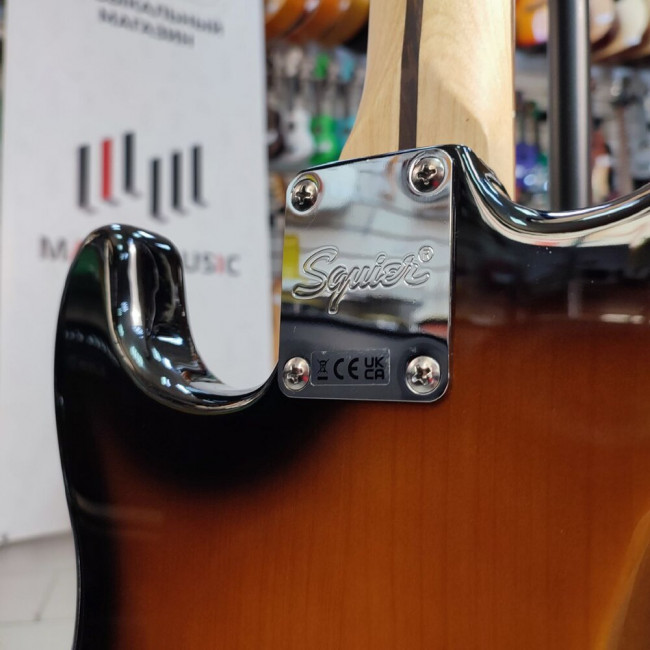 Электрогитара Fender Squier Bullet Stratocaster Brown Sunburst цвет санберст