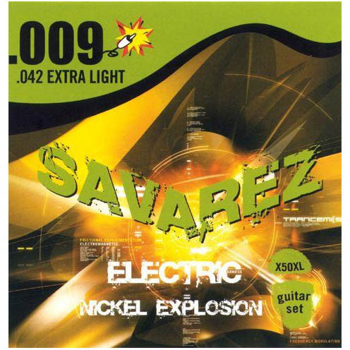 Струны для электрогитары 9-42 Savarez X50XL никелированные Струны для электрогитары 9-42 Savarez X50XL никелированные