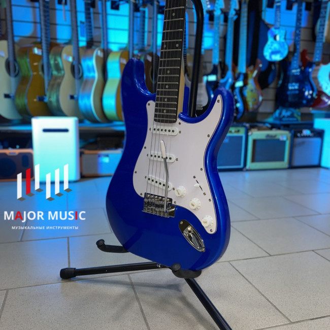 L-G1-ST-MBL Электрогитара, синяя, Smiger
