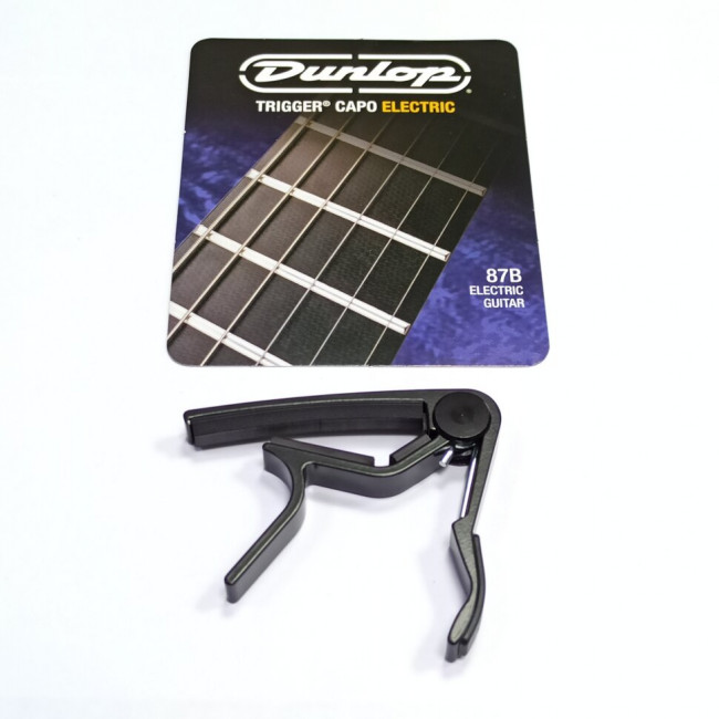 Каподастр для электрогитары Dunlop 87B Trigger