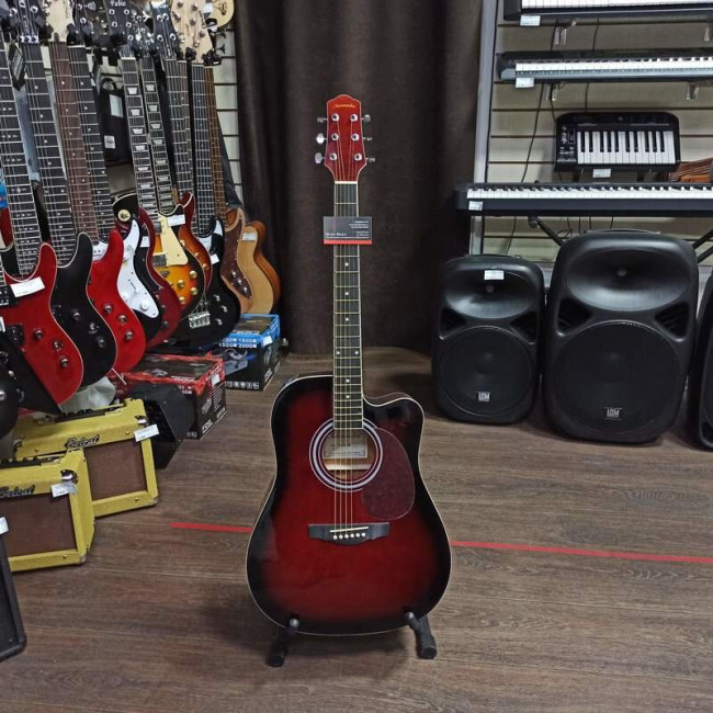 Акустическая гитара Naranda DG120CWRS с вырезом