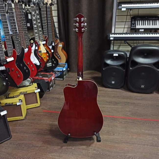 Акустическая гитара Naranda DG120CWRS с вырезом