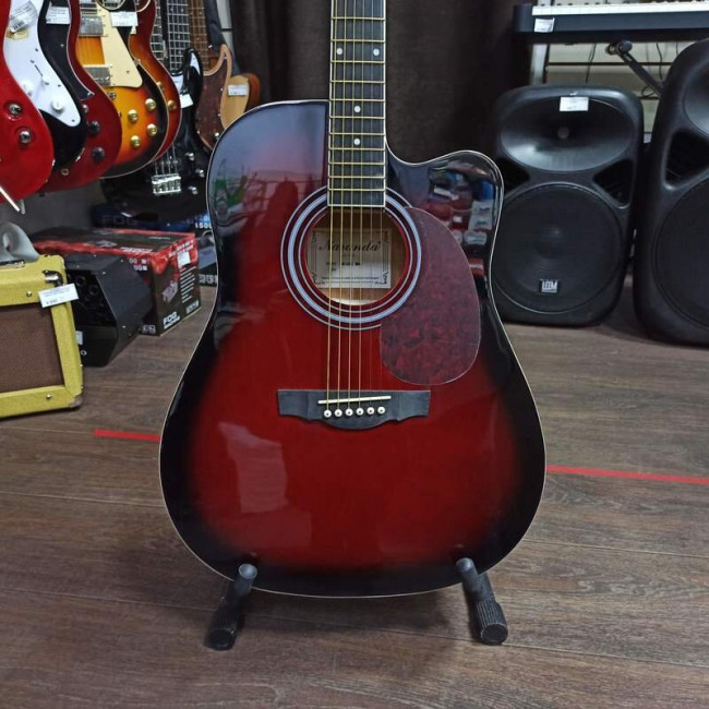 Акустическая гитара Naranda DG120CWRS с вырезом