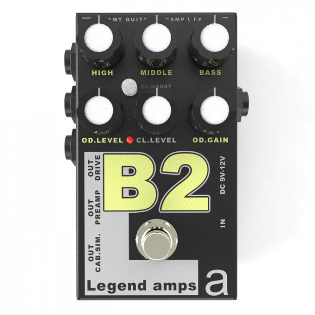 Двухканальный гитарный предусилитель AMT Electronics B-2 Legend Amps 2 (BG-Sharp)