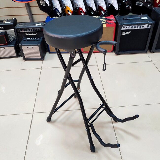 Стул для гитариста со стойкой для гитары Foix MA81 Стул для гитариста со стойкой для гитары Foix MA81