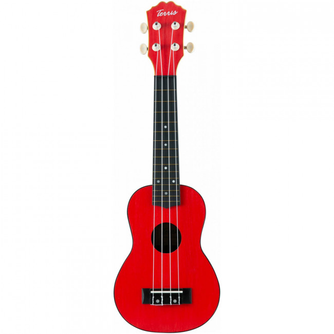 Укулеле сопрано TERRIS PLUS-50RD цвет красный Укулеле сопрано TERRIS PLUS-50RD цвет красный