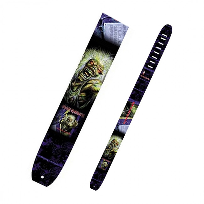 PERRI'S P25INM-1337 - кожаный ремень (2,5"), (IRON MAIDEN) PERRI'S P25INM-1337 - кожаный ремень (2,5"), (IRON MAIDEN)