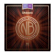 Струны для акустической гитары 11-52 D`Addario NB1152  Custom Light