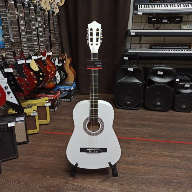 Классическая гитара Belucci BC3815WH белая Классическая гитара Belucci BC3815WH белая
