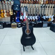 Акустическая гитара Parkwood W81-WBAG-BKS с чехлом цвет черный Акустическая гитара Parkwood W81-WBAG-BKS с чехлом цвет черный