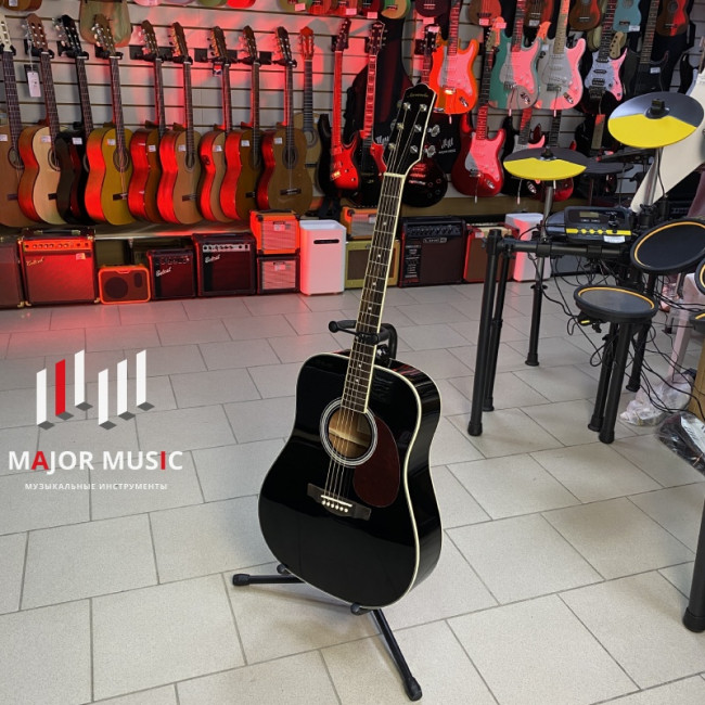 Акустическая гитара Naranda DG220BK черная Акустическая гитара Naranda DG220BK черная