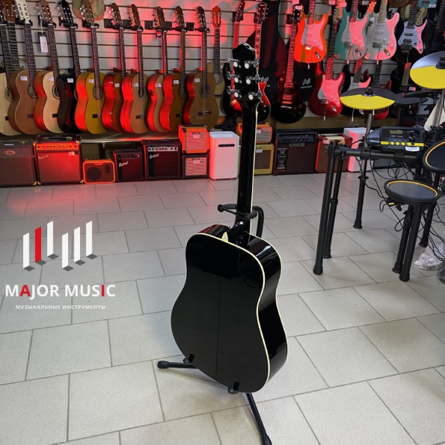 Акустическая гитара Naranda DG220BK черная Акустическая гитара Naranda DG220BK черная