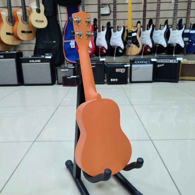 Укулеле сопрано Veston KUS-15OR-I цвет оранжевый Укулеле сопрано Veston KUS-15OR-I цвет оранжевый