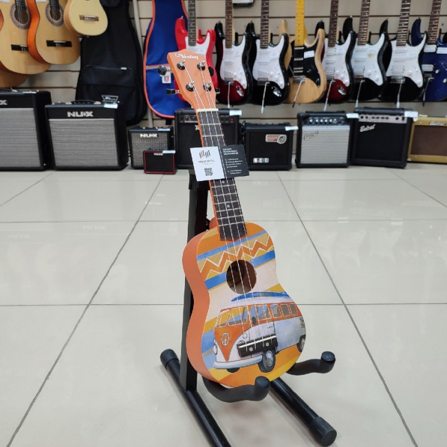 Укулеле сопрано Veston KUS-15OR-I цвет оранжевый Укулеле сопрано Veston KUS-15OR-I цвет оранжевый