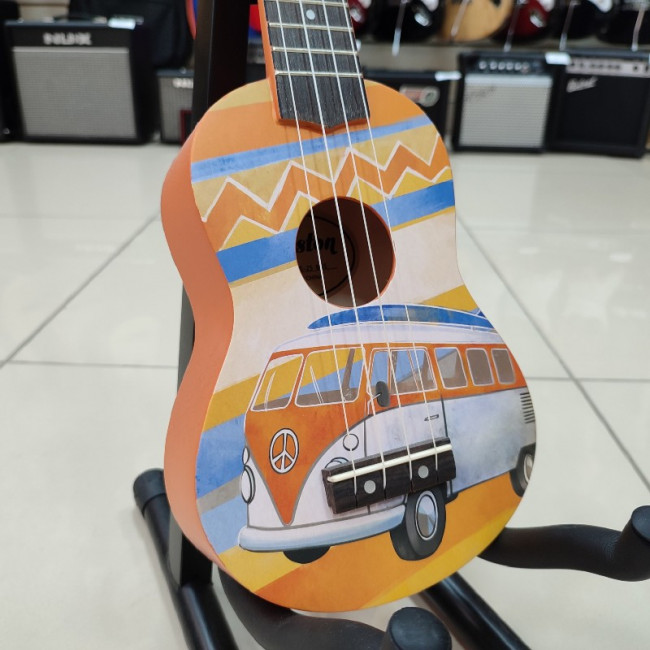 Укулеле сопрано Veston KUS-15OR-I цвет оранжевый Укулеле сопрано Veston KUS-15OR-I цвет оранжевый