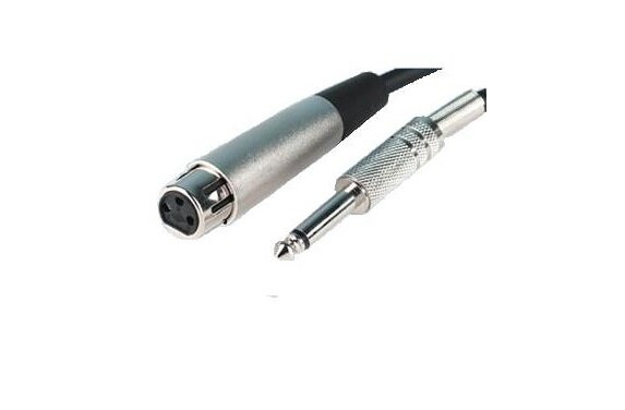Кабель микрофонный 5м Jack 6.35мм-XLR мама Soundking BB006-5M Кабель микрофонный 5м Jack 6.35мм-XLR мама Soundking BB006-5M