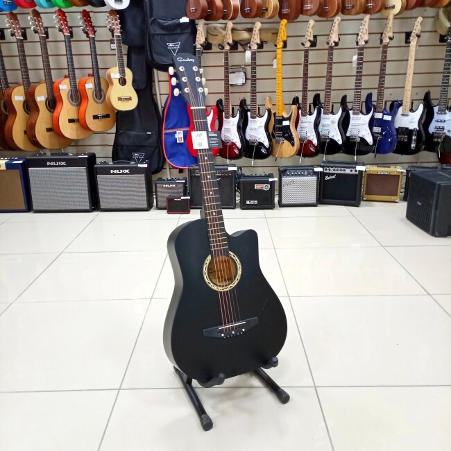 Акустическая гитара Cowboy 38C-M-BK цвет черный Акустическая гитара Cowboy 38C-M-BK цвет черный