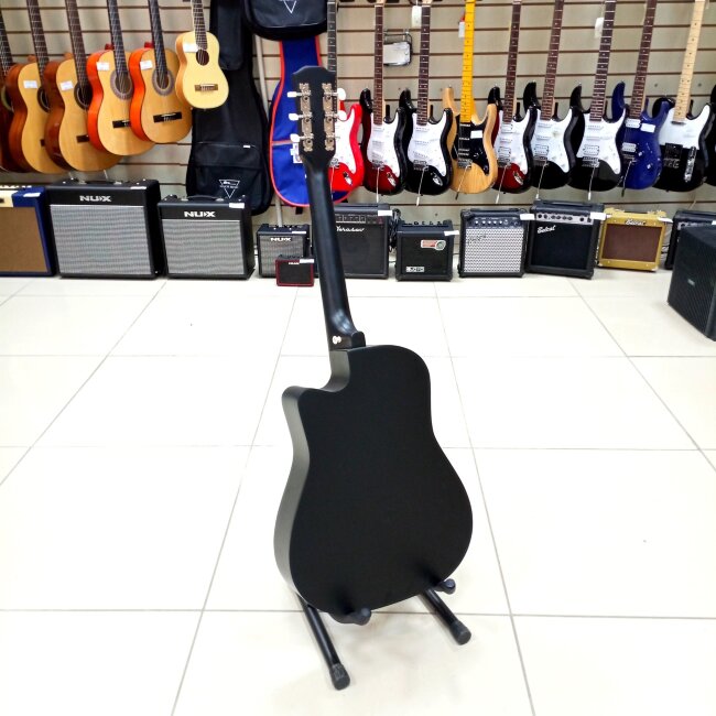 Акустическая гитара Cowboy 38C-M-BK цвет черный Акустическая гитара Cowboy 38C-M-BK цвет черный