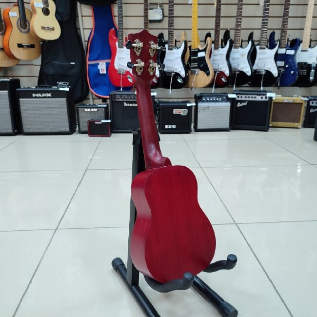 Укулеле сопрано Veston KUS100 SUNRISE цвет оранжевый санберст Укулеле сопрано Veston KUS100 SUNRISE цвет оранжевый санберст