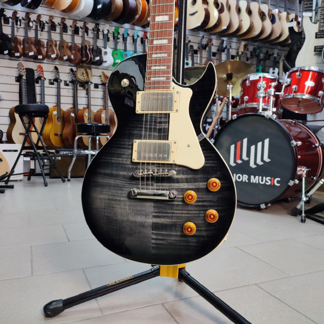 Электрогитара Cort CR250-TBK Classic Rock цвет черный Электрогитара Cort CR250-TBK Classic Rock цвет черный
