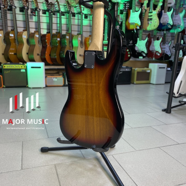 Бас-гитара Clevan CJB-20SB-GLOSS цвет санберст