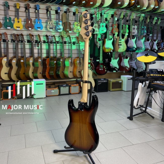 Бас-гитара Clevan CJB-20SB-GLOSS цвет санберст