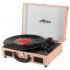 Виниловый проигрыватель Alive Audio GLM-01-BU GLAM Blush с Bluetooth