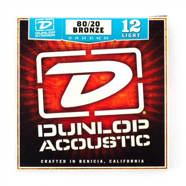 Струны для акустической гитары 12-54 Dunlop DAB1254