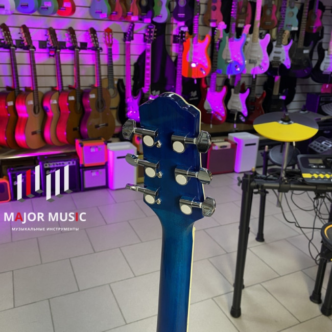 Акустическая гитара Naranda DG220BLS синяя Акустическая гитара Naranda DG220BLS синяя