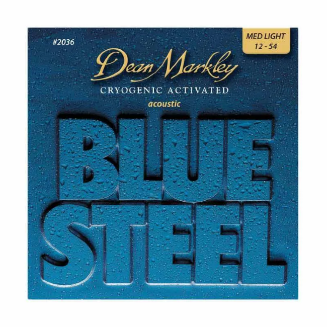 Струны для электрогитары 12-54 Dean Markley DM2555 Blue Steel Струны для электрогитары 12-54 Dean Markley DM2555 Blue Steel