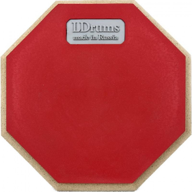 Тренировочный пэд LDrums LDTP6-RD 6" резина цвет красный Тренировочный пэд LDrums LDTP6-RD 6" резина цвет красный