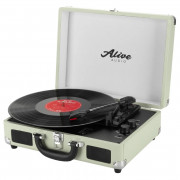Виниловый проигрыватель Alive Audio GLM-01-MS GLAM Mist с Bluetooth