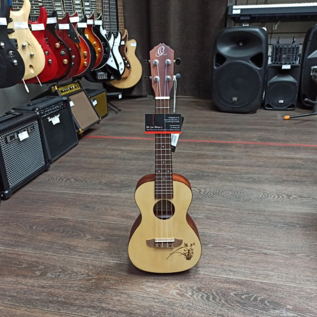 Укулеле концерт Ortega RU5 RU Series Spruce матовый Укулеле концерт Ortega RU5 RU Series Spruce матовый