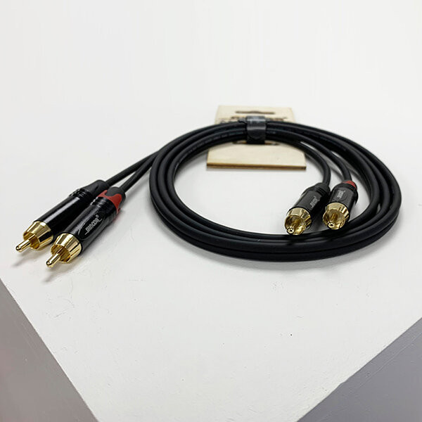 Кабель компонентный 2xRCA - 2xRCA SHNOOR RCA2RCA-2m 2м