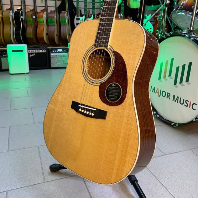 Акустическая гитара Cort EARTH100-NAT цвет натуральный глянцевый