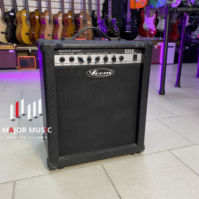 Комбоусилитель для бас-гитары Leem S35B 35Вт Комбоусилитель для бас-гитары Leem S35B 35Вт