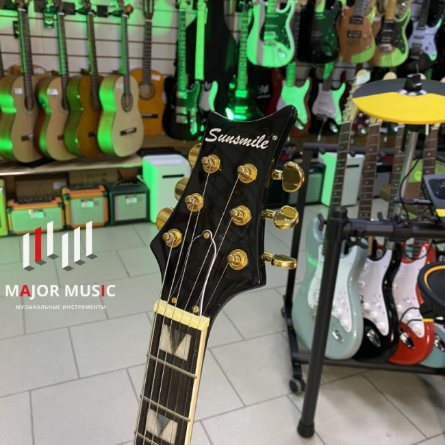 Электрогитара Sunsmile SCPQ-285 цвет черный