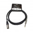 Кабель микрофонный 10м Jack стерео 6.35мм-XLR папа Invotone ACM1010S/BK