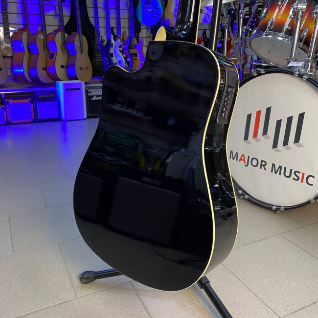 Электроакустическая гитара Caraya F641EQ-BK цвет черный