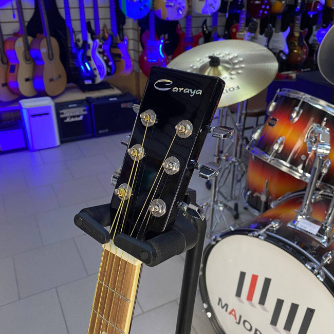 Электроакустическая гитара Caraya F641EQ-BK цвет черный