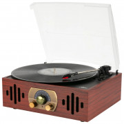 Виниловый проигрыватель Alive Audio AA-QTR-01-WD QUATTRO LP Wood