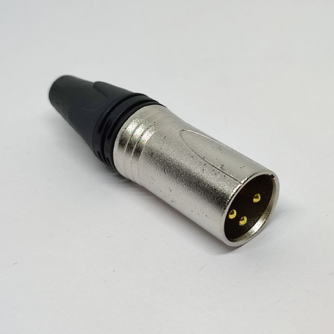 Разъем кабельный XLR папа AEX XLRM реплика Neutrik® Разъем кабельный XLR папа AEX XLRM реплика Neutrik®