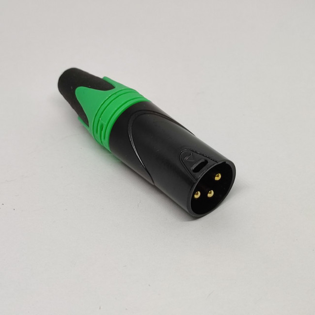 Разъем кабельный XLR папа AEX XLRM реплика Neutrik® Разъем кабельный XLR папа AEX XLRM реплика Neutrik®